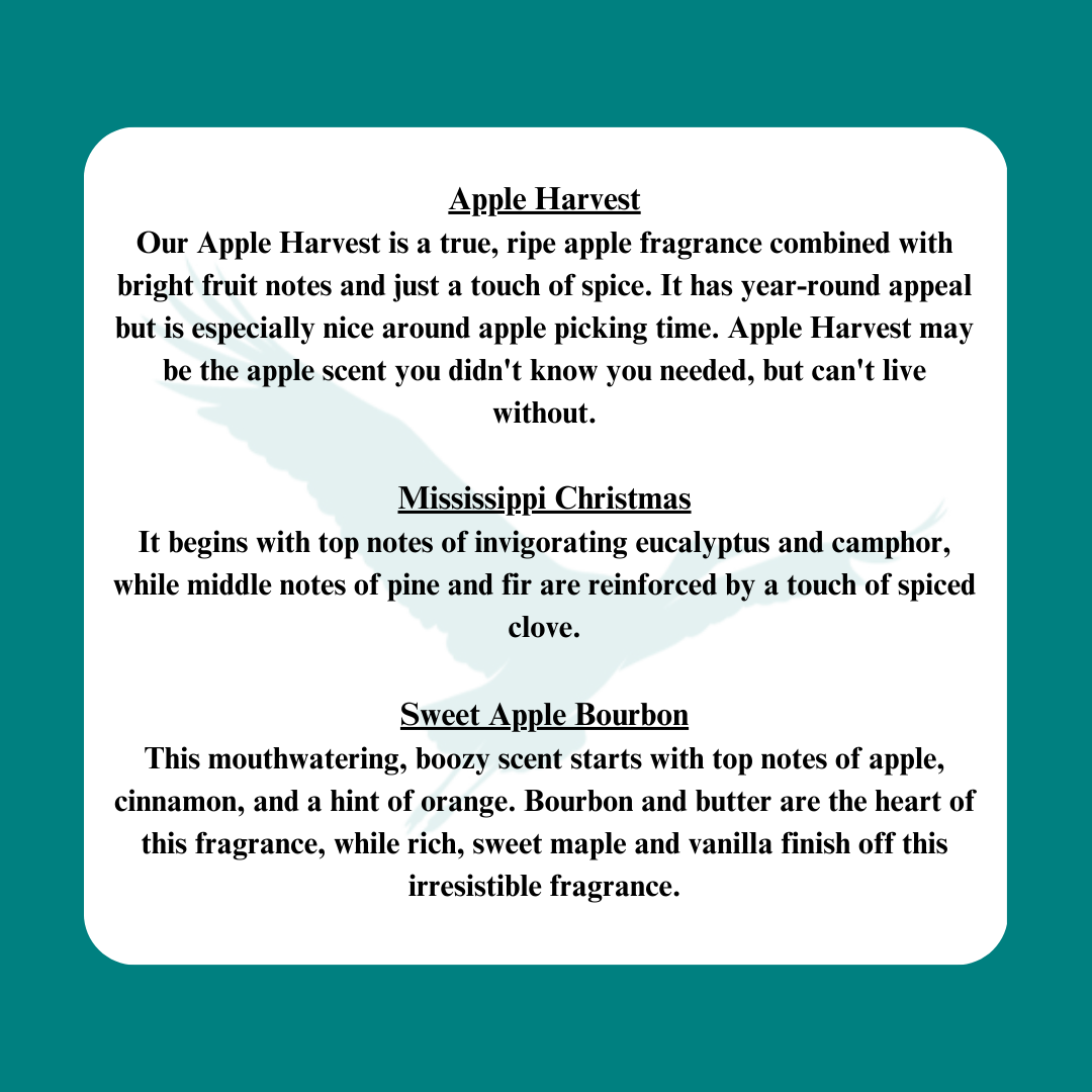 Extra Large Wax Melts (Will be back in late Fall, products will melt in transit during warm weather)