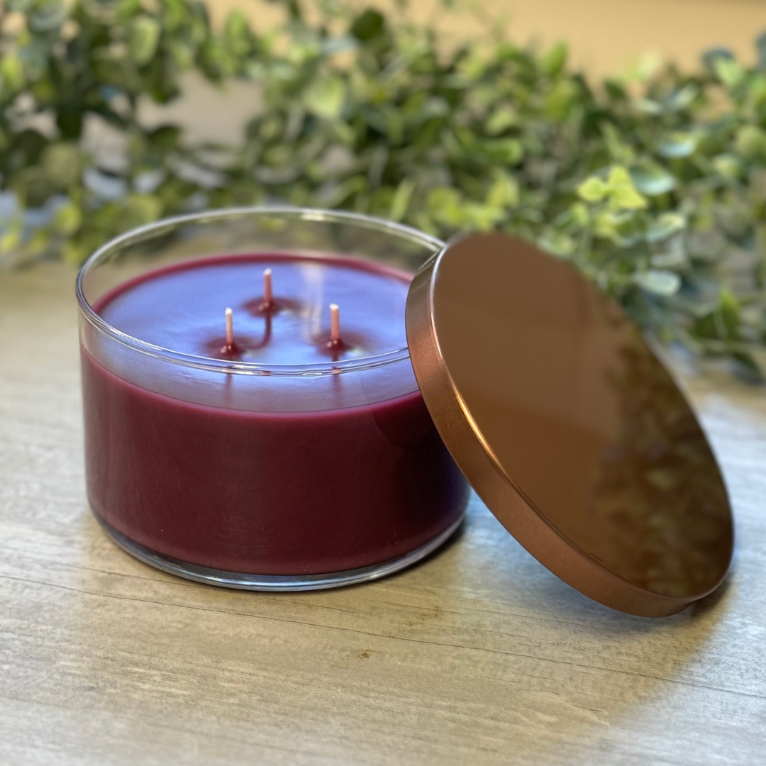 Medium 3 Wick Candle (Will be back in late Fall, products will melt in ...